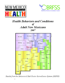 Photo of the health data cover.