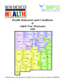 Photo of the health data cover.