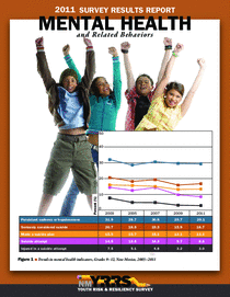 Photo of the health data cover.