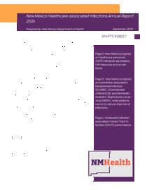 Photo of the health data cover.