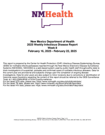 Photo of the health data cover.