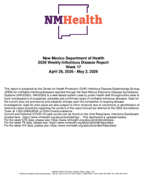 Photo of the health data cover.