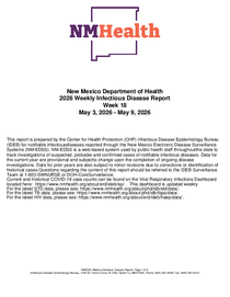Photo of the health data cover.