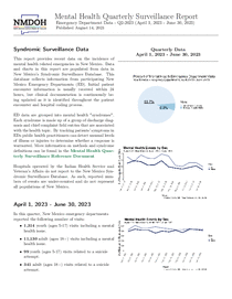 Photo of the health data cover.