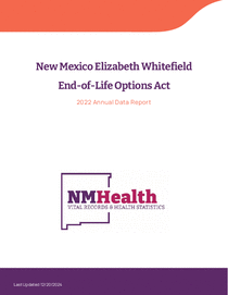Photo of the health data cover.