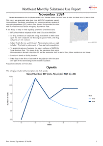 Photo of the health data cover.