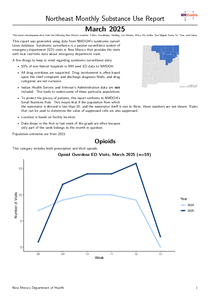Photo of the health data cover.