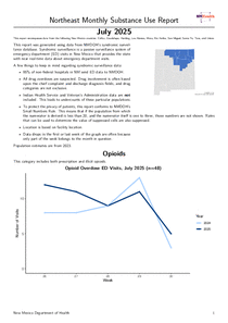 Photo of the health data cover.