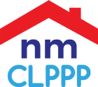 Logo graphic for the program which displays a red roof of a house with the acronym beneath it.