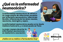 Pneumoccocal postcard (Spanish)