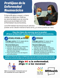 Pneumococcal public flyer (Spanish)