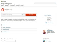Microsoft Word Viewer