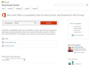 Microsoft Office Compatibility Pack