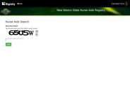 Nurse Aide Registry Search