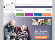 This website describes explains that MUSIC & MEMORY is a non-profit organization that brings personalized music into the lives of the elderly or infirm through digital music technology, vastly improving quality of life.