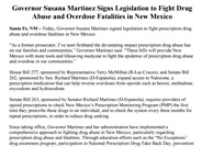 Governor Signed Legislation