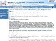 Breastfeeding Data for New Mexico