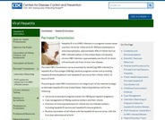 CDC Hepatitis B Perinatal