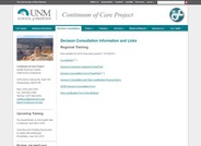 Continuum of Care Decision Consultation
