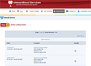 United Blood Services Blood Drives