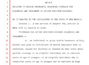 Senate Bill 39 - Coverage for Autism Spectrum Disorder Diagnosis and Treatment