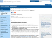 Drug Overdose Deaths in the United States, 1999–2016