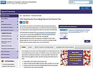 Guideline for Prescribing Opioids for Chronic Pain