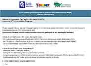 National HPV Vaccination Learning Collaborative