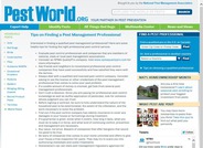 Finding a Pest Management Professional