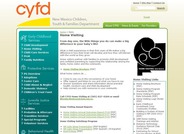 New Mexico Children, Youth & Families Department Home Visiting