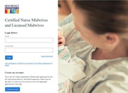Apply for a Midwifery License or Renew / Reinstate an Established License