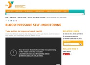 YMCA Blood Pressure Self-Monitoring
