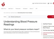 Understanding Blood Pressure Readings