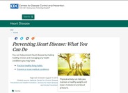 Preventing Heart Disease: What You Can Do