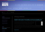 NMDOH Privacy Policies