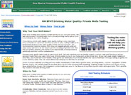 Private Well Testing