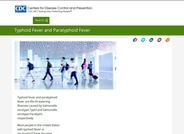 Typhoid fever/paratyphoid 
