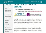 Improving Perinatal Health ECHO