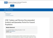 CDC Media Guidance