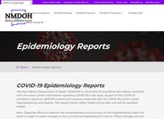 NM COVID-19 Epidemiology Reports 
