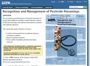 Recognition and Management of Pesticide Poisonings