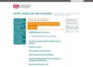 DDSD Courses - Index