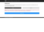 NMDOH Vaccine Registration Application