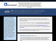 Online Tyrer-Cuzick Model Breast Cancer Risk Evaluation Tool