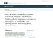 CDC - Recomendaciones provisionales