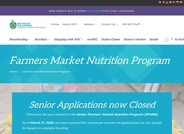 Farmer's Market Nutrition Program