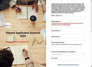 Fall 2025 Internship Application