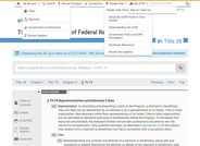 Representatives and attorney's fees