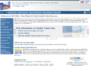 Track and evaluate progress toward goals; guide policy decisions, priorities and long-range strategic plans, Develop; focus, and streamline data collection and reporting capacity; provide comprehensive information of New Mexico's health and health care system.