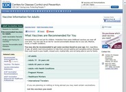 What Vaccines are Recommended for You